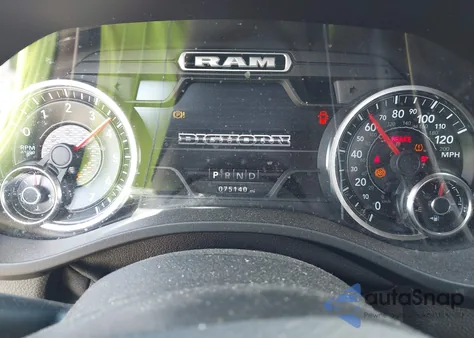 2020 Ram 1500 Big Horn 4X4 5'7 Box из США, поврежденный, VIN 1C6SRFFT1LN116342